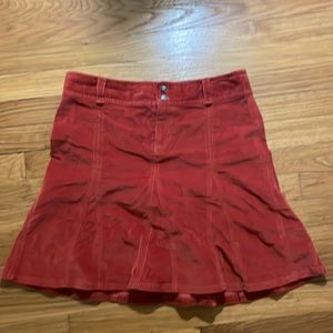 Athleta Corduroy skirt